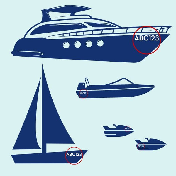 Boat Identification Custom Print TShirts Christchurch, New Zealand