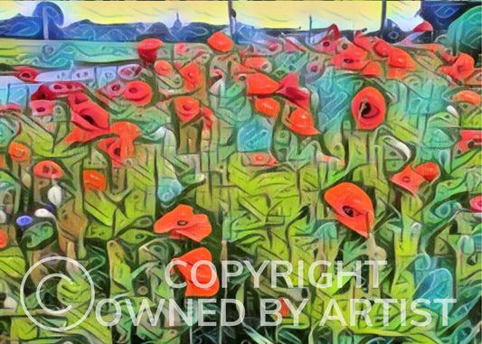 Field of Poppies - Frame 'n' Copy