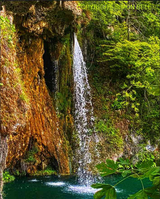 Plitvice Lakes Waterfall - Frame 'n' Copy