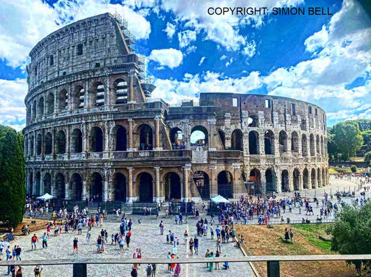 Roman Colosseum - Rome, Italy - Frame 'n' Copy