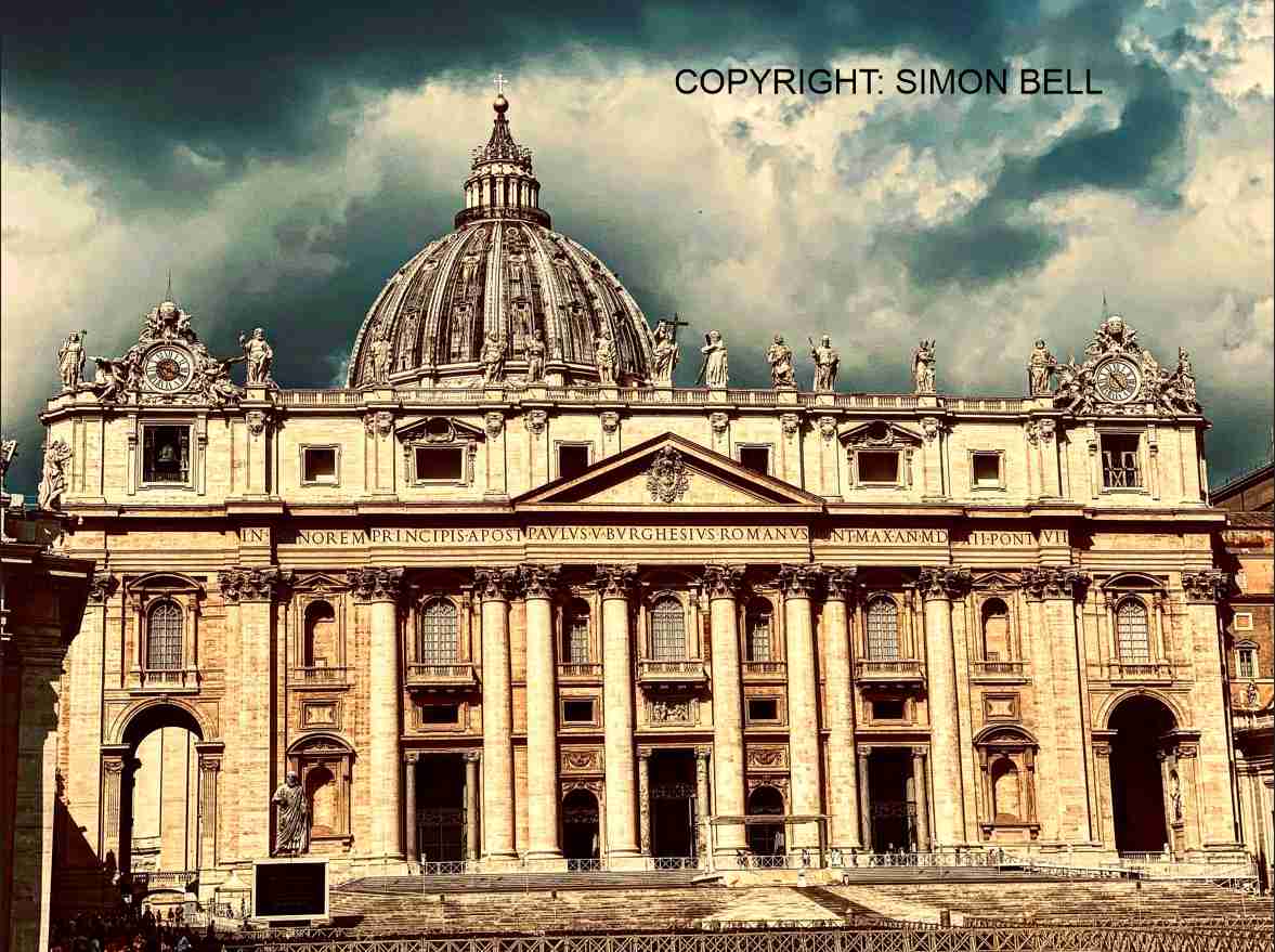 St Peter's Cathedral - Vatican City - Frame 'n' Copy