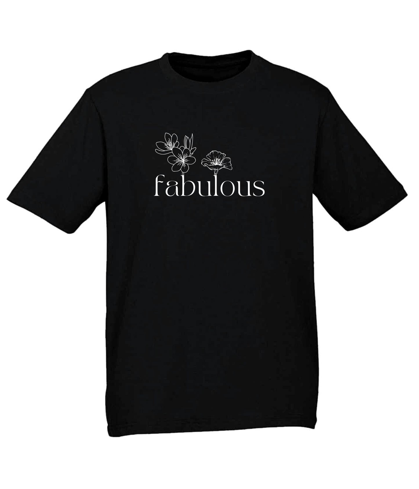 Tee - Fabulous (Black) - Frame 'n' Copy