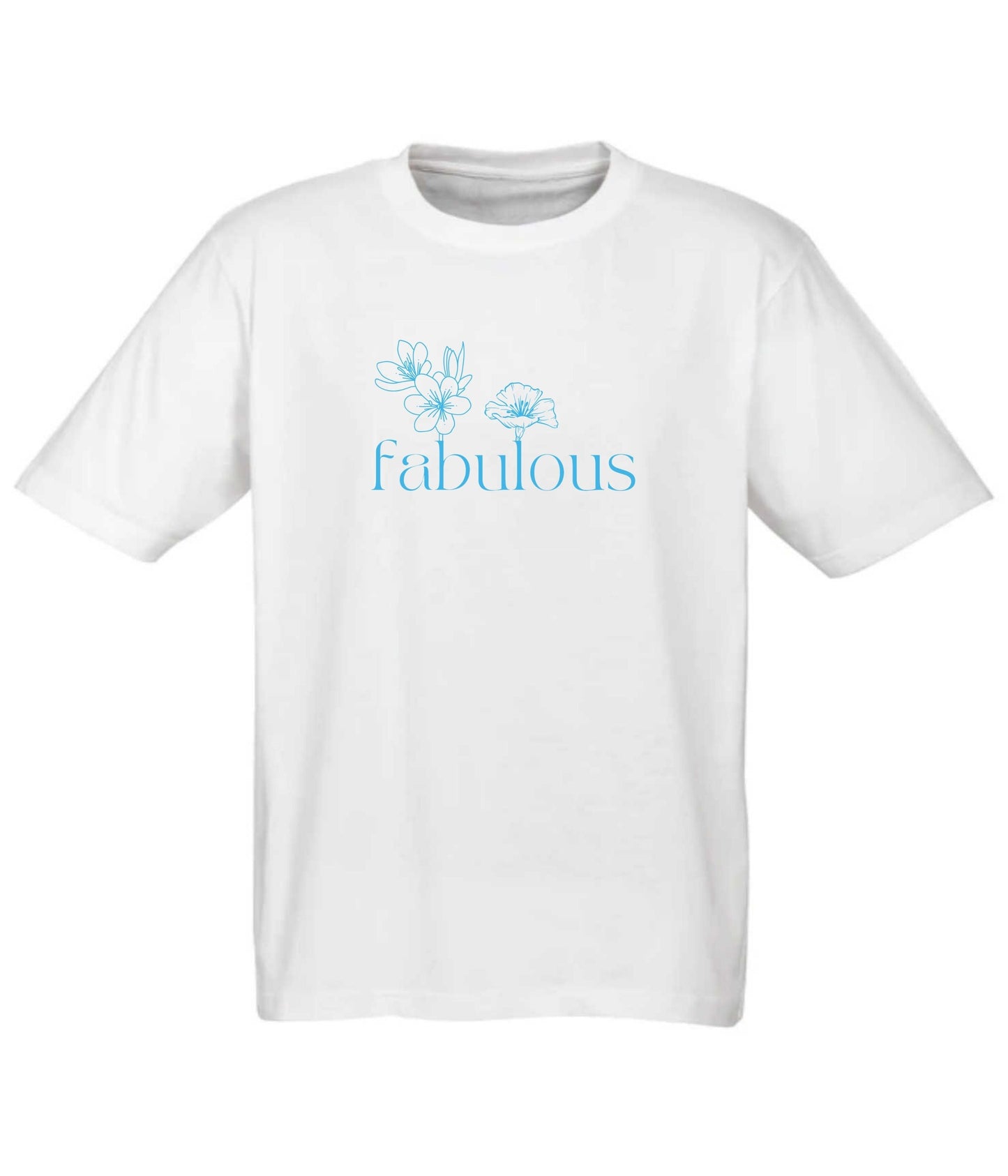 Tee - Fabulous (White) - Frame 'n' Copy