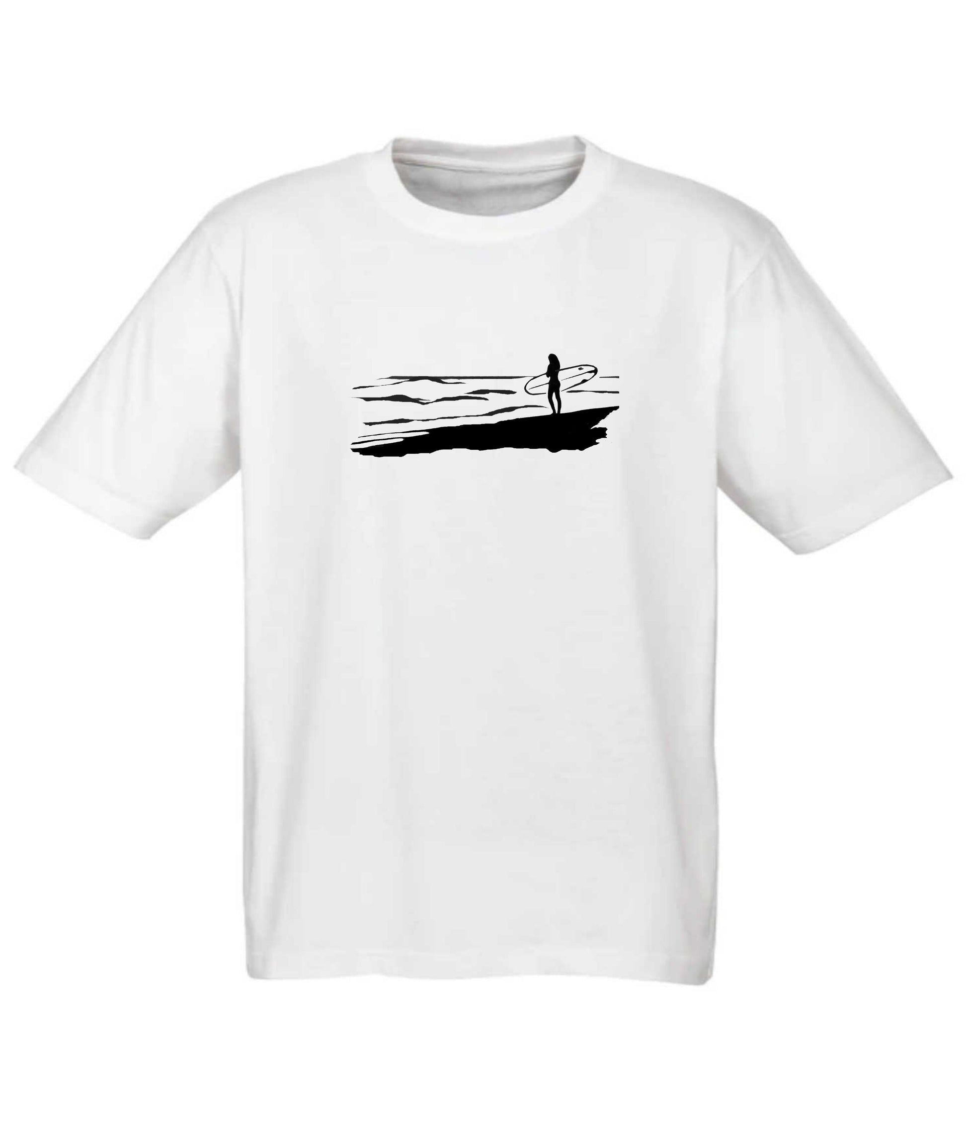 Tee - Surf Dreamer Female (White) - Frame 'n' Copy