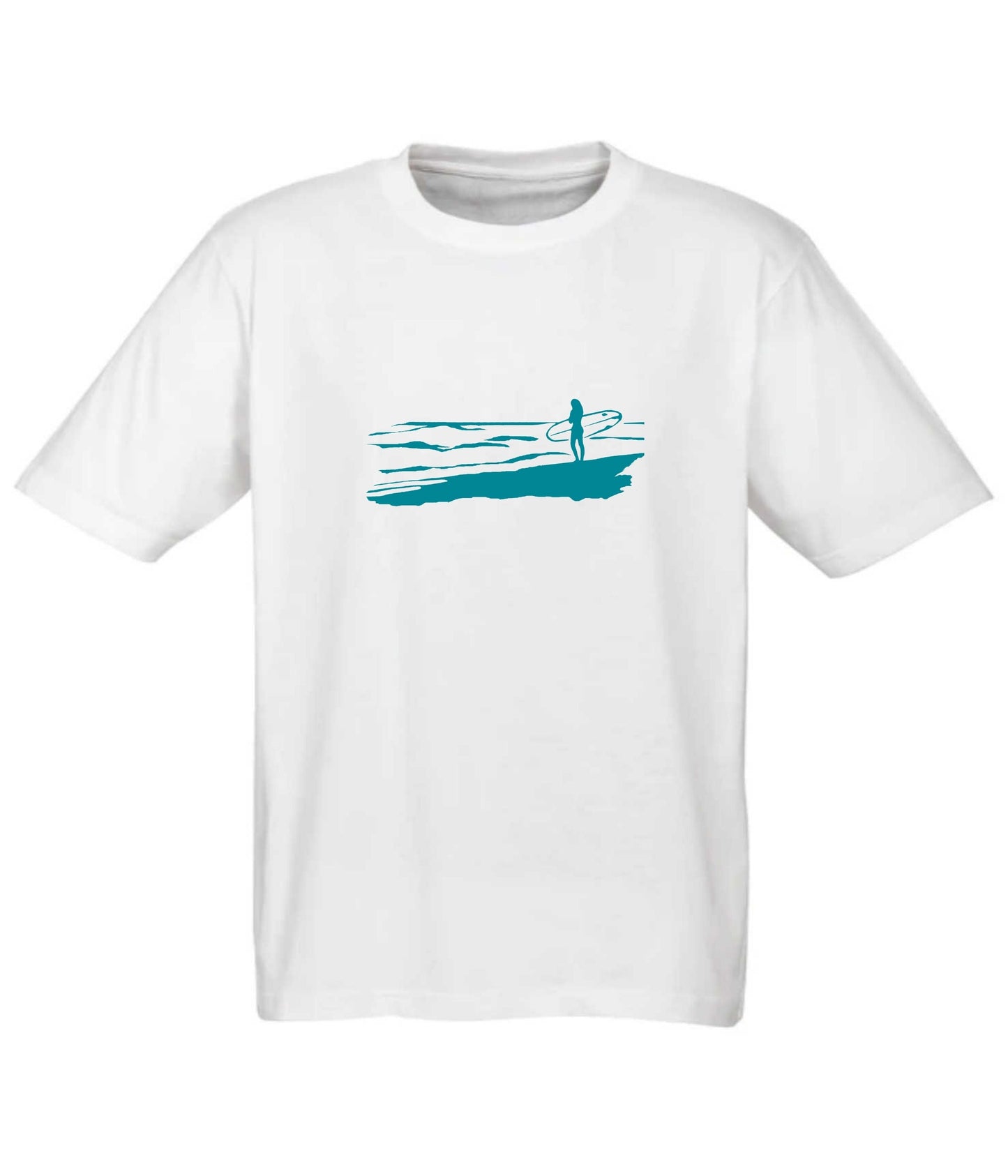 Tee - Surf Dreamer Female (White) - Frame 'n' Copy