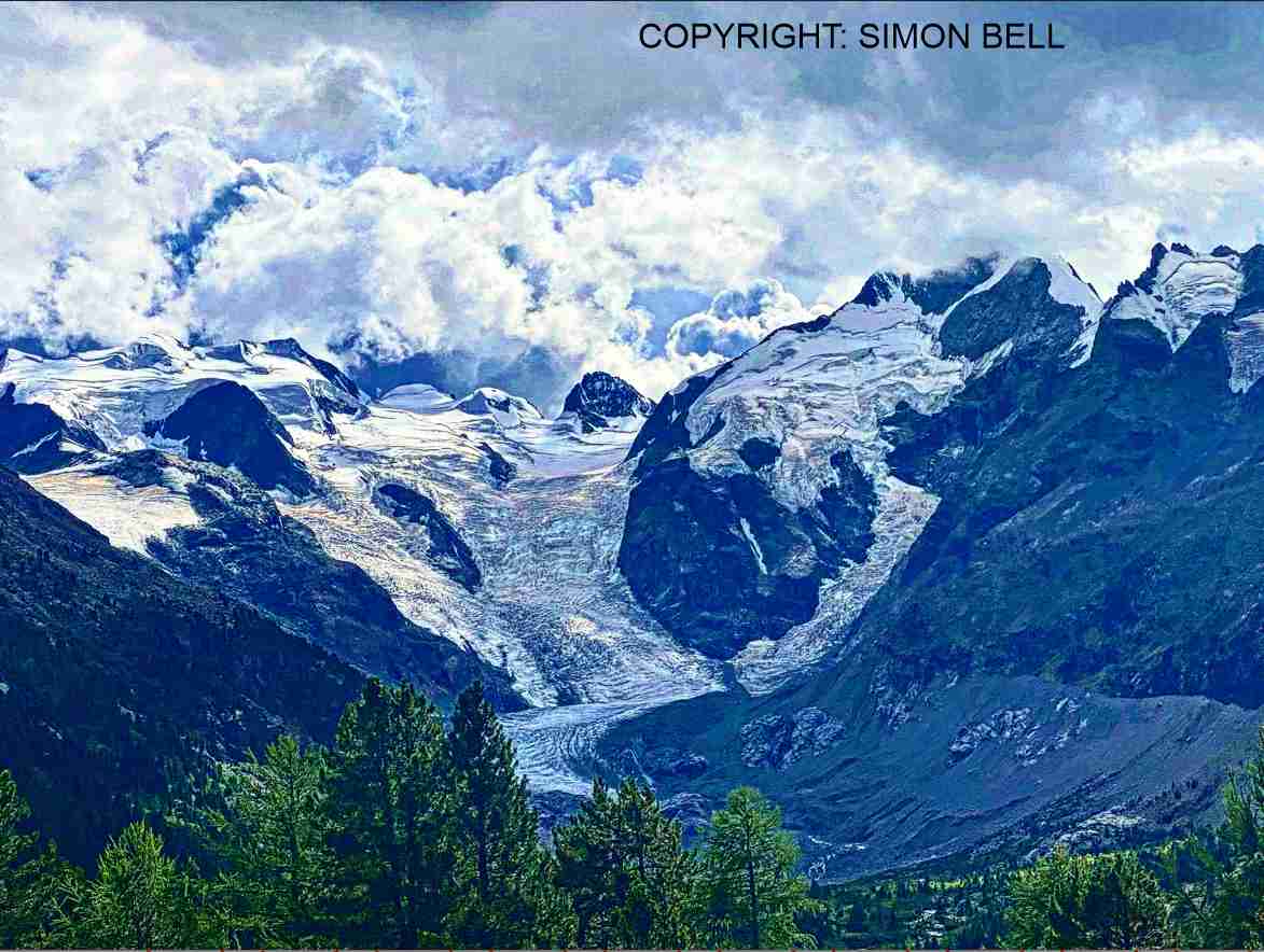The Alps - Pontresina, Switzerland - Frame 'n' Copy